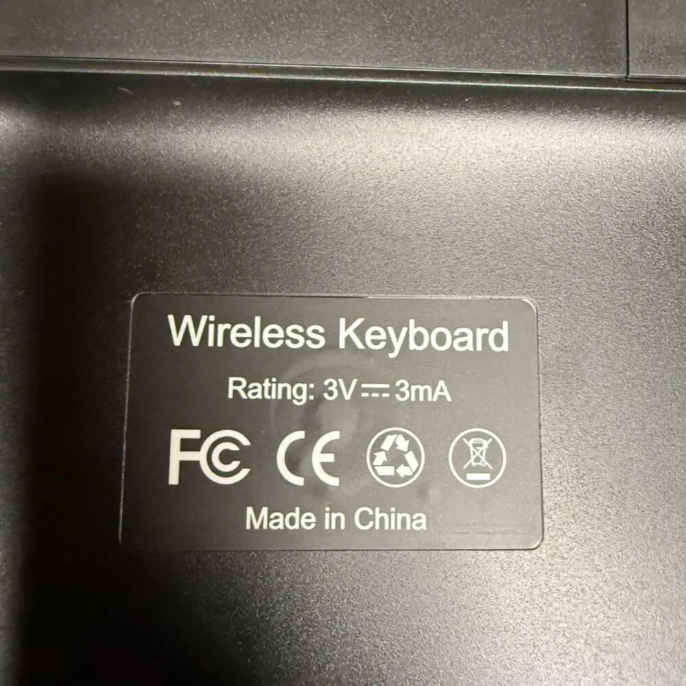 Wireless Keyboard, Black